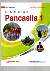 Image of Pendidikan Pancasila 1 : SMA/MA/SMK Kelas 10 km